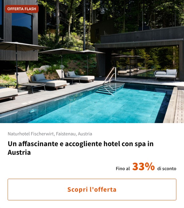 Un affascinante e accogliente hotel con spa in Austria