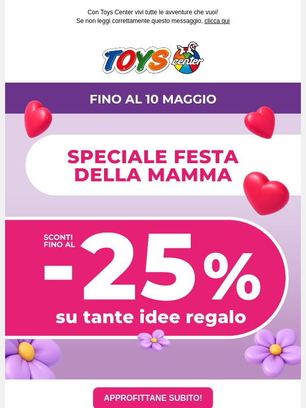 🎁❤️ Fino al -25% su tante idee regalo per la tua mamma!