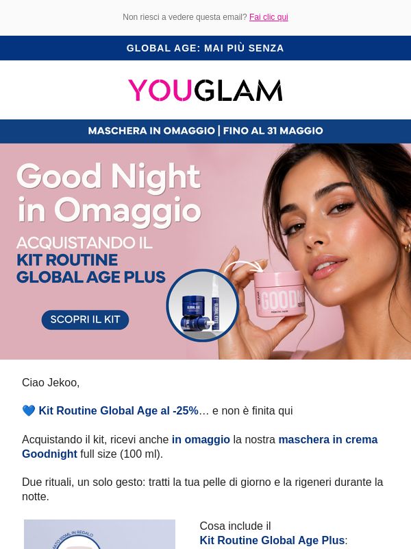 Kit Global Age Plus -25% + maschera in regalo 🎁