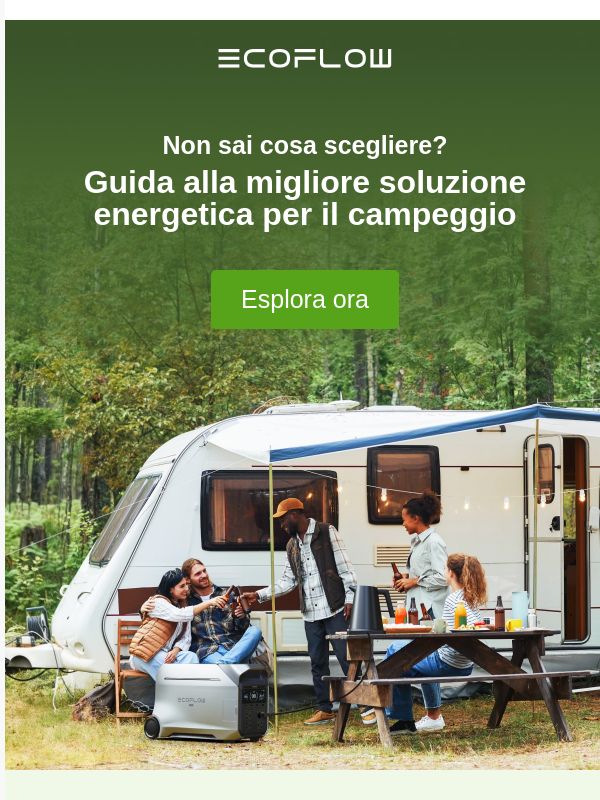 Stagione del campeggio: Trova la Power Station perfetta per te