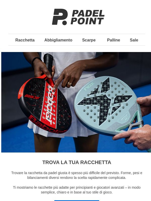 🎾 Racchette da padel: qual è quella giusta per te?