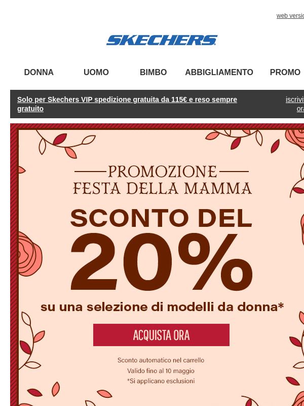 Festa della Mamma: -20% ♥