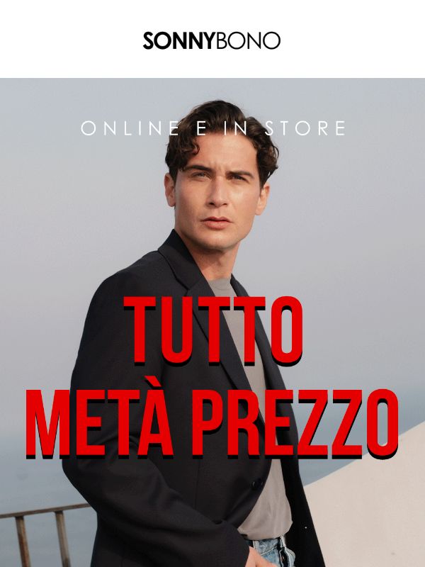 Buon 1° Maggio! Metà prezzo su tutto👀