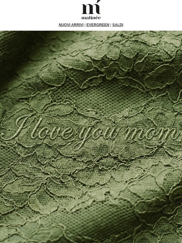 I love you mom 💚