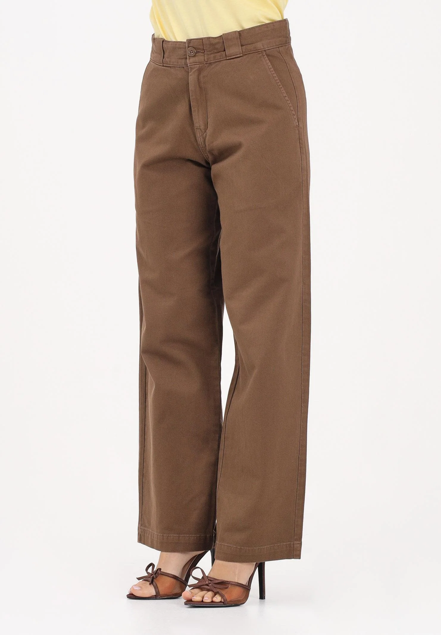 Image of DICKIES Pantalone 247 marrone da donna