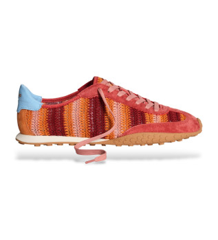 sneakers-in-corallo-intrecciato-bridge