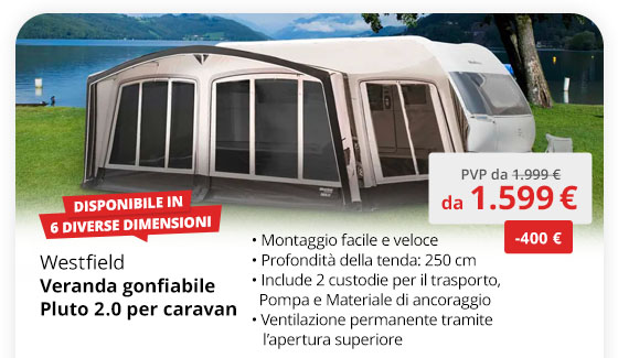 Veranda gonfiabile Pluto 2.0