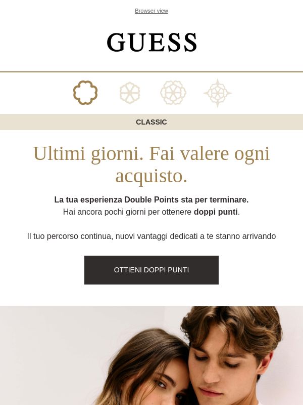 Ultimi giorni per ottenere doppi punti