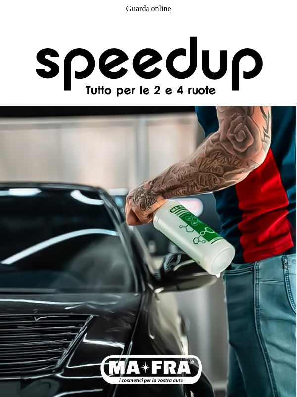 Tratta la tua auto come merita: Rinnova la tua auto con MA-FRA in PROMO 🧼