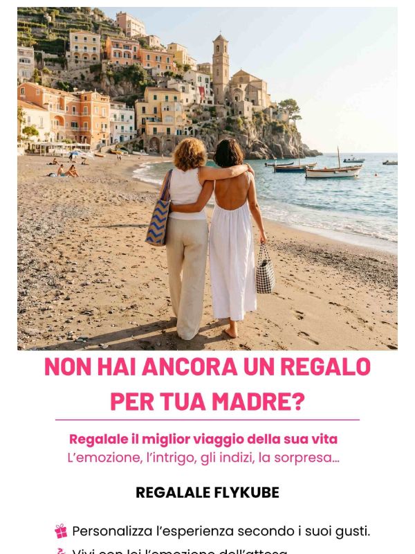 NON HAI ANCORA UN REGALO PER TUA MADRE?