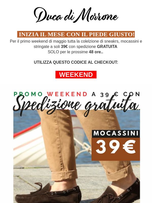 Tutto a 39 € + SPEDIZIONE GRATIS