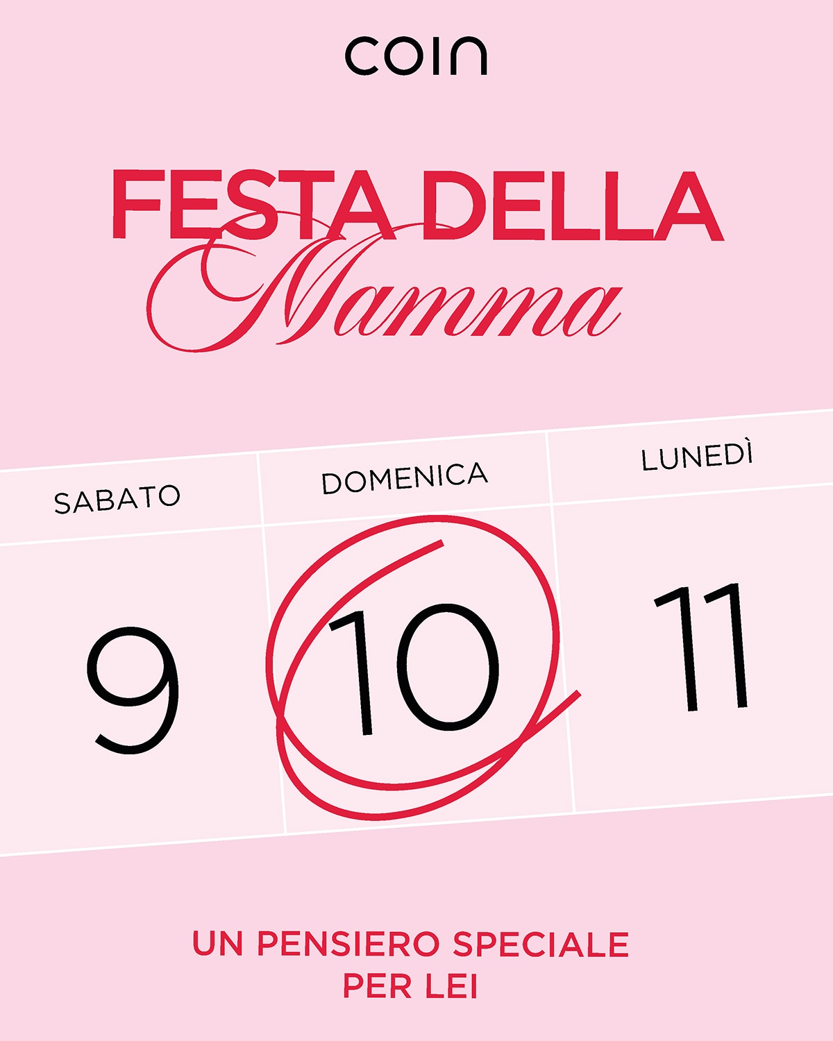 Coin Festa della Mamma