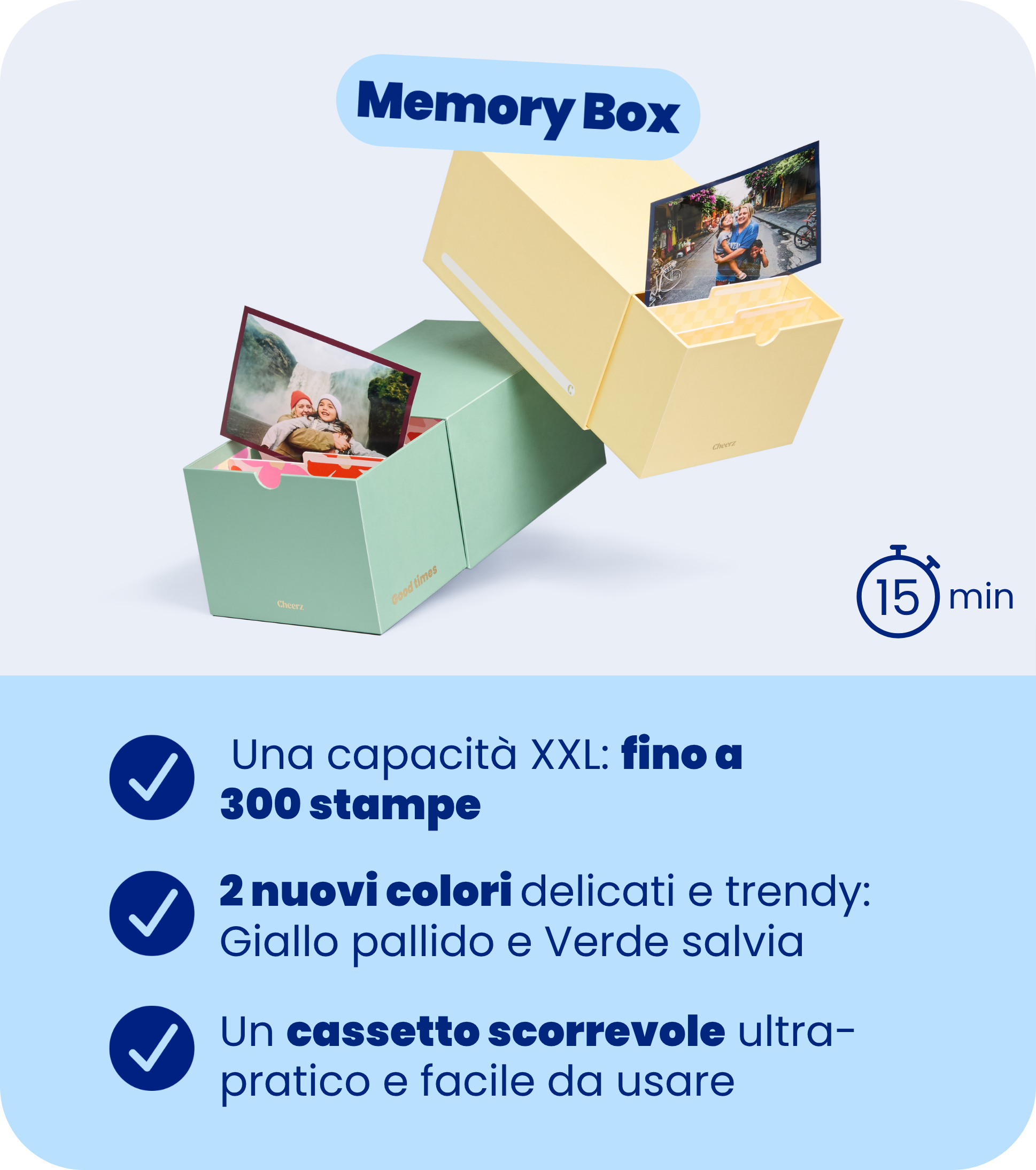 Memory box (5 min)