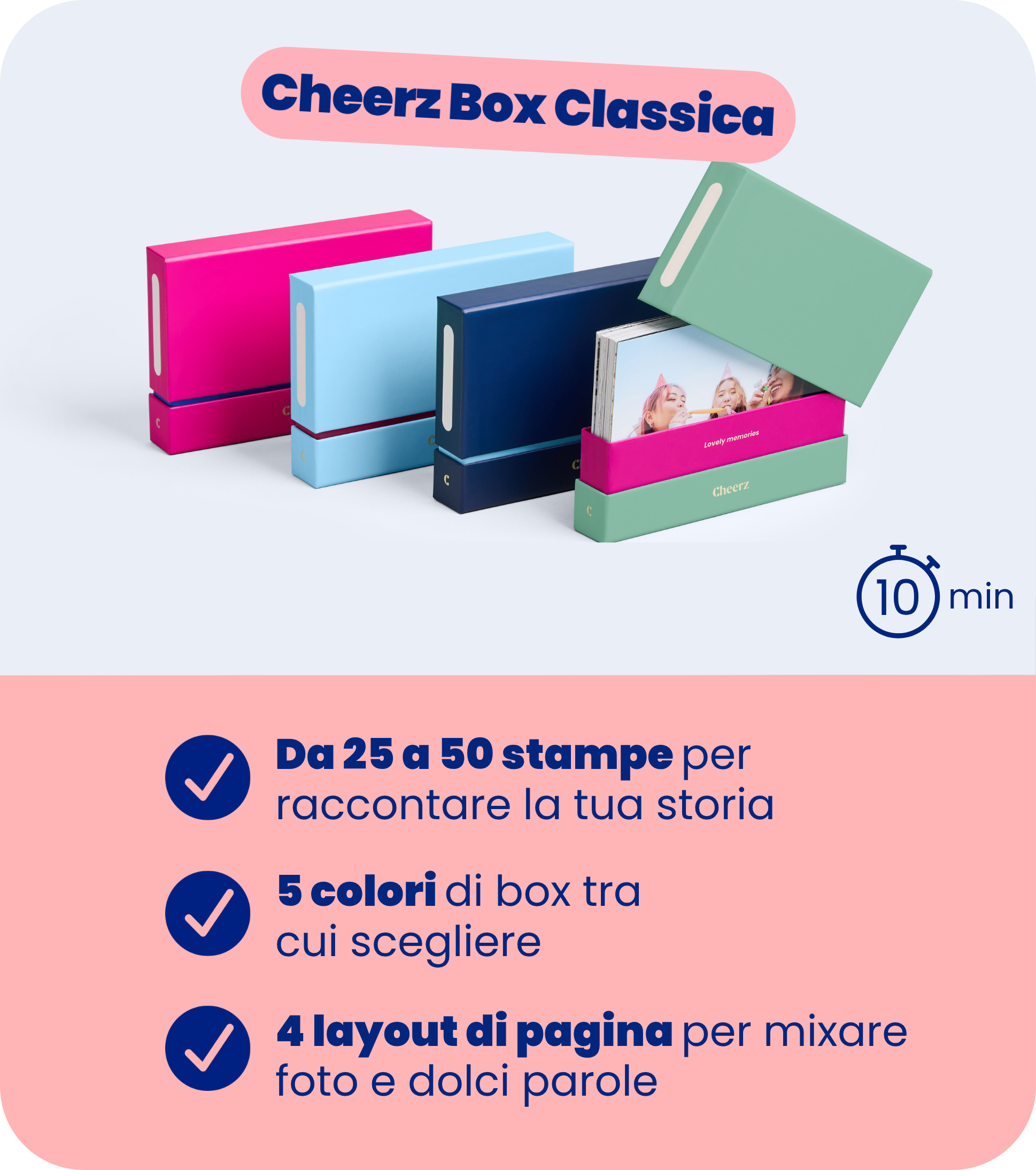Cheerz Box Classica (10 min)