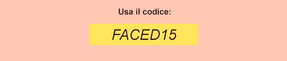 Codice promozionale: FACED15