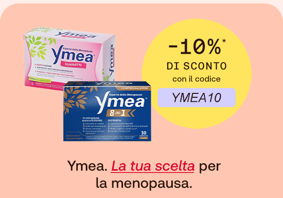 Due prodotti Alfasigma su sfondo pesca: Carnidyn Plus e Yovis flaconcini. A destra un bollino giallo indica: &ldquo;-10% di sconto con il codice ALF1004&rdquo;. In basso il testo: &ldquo;Alfasigma. L&rsquo;azienda italiana per salute e benessere&rdquo;, con &ldquo;salute e benessere&rdquo; evidenziato in rosso corsivo e sottolineato.