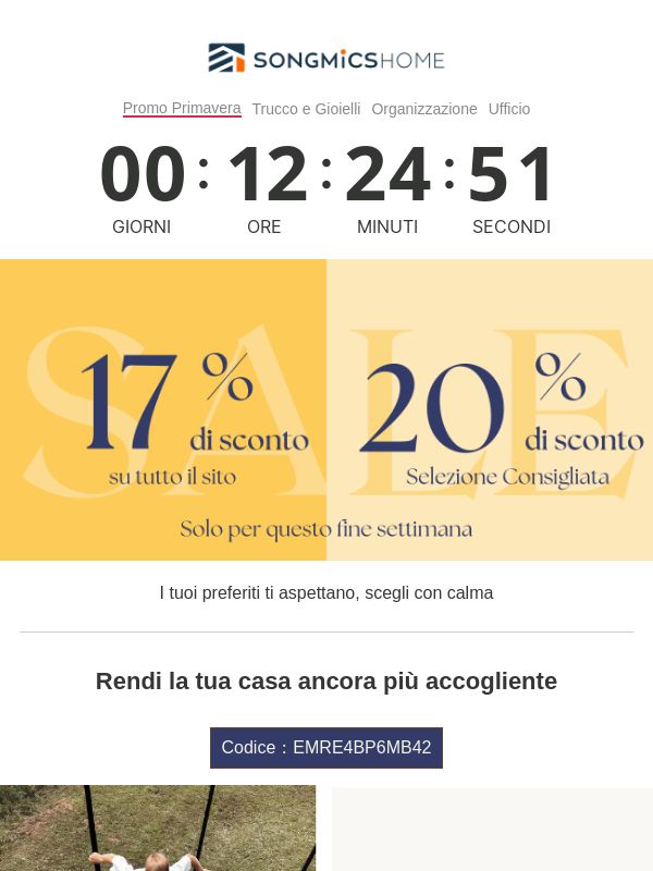 Non lasciarti sfuggire questa occasione speciale!