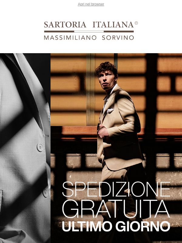 Spedizione gratuita SOLO PER OGGI
