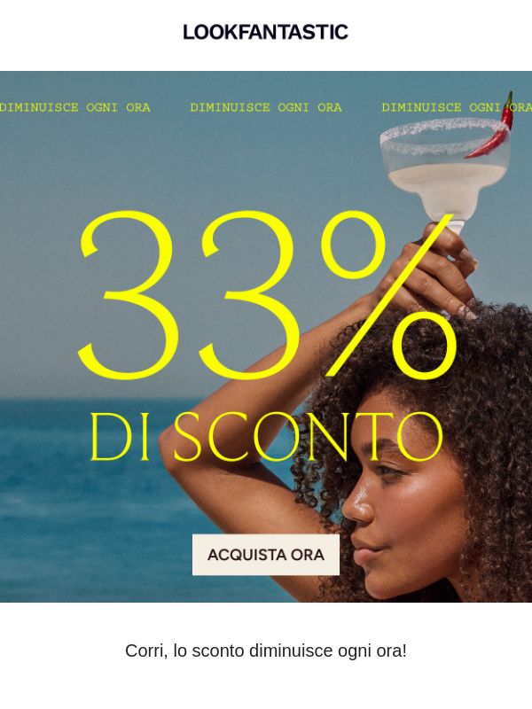 33% di sconto... finché dura