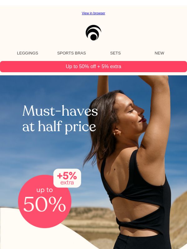 🔥 50% + 5% extra discount.