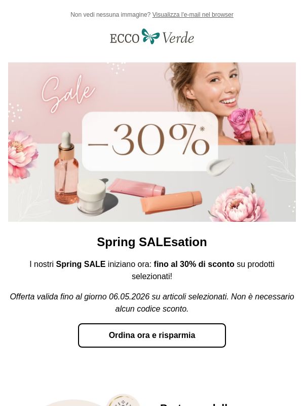 🌻Spring SALEsation🌸 Risparmia fino al 30%