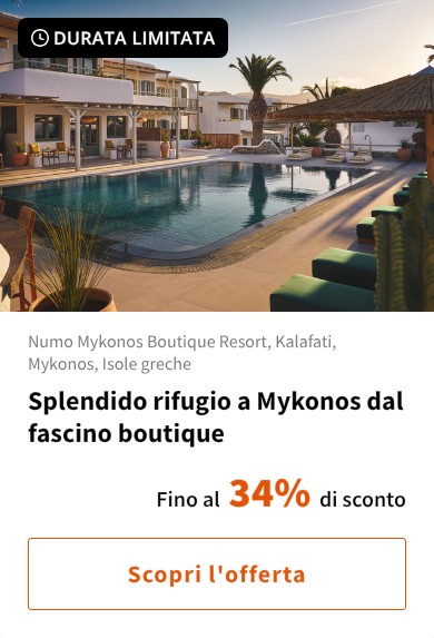 Splendido rifugio a Mykonos dal fascino boutique