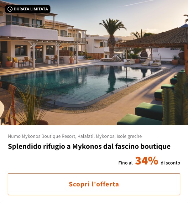 Splendido rifugio a Mykonos dal fascino boutique