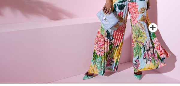 Pantaloni plissettati