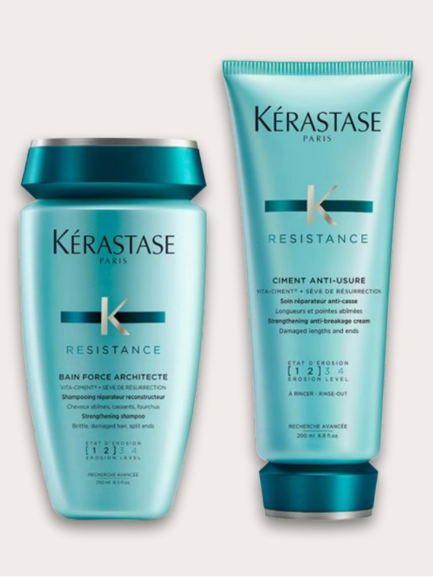 Kérastase Resistance Strengthening Duo For Fine To Medium Hair