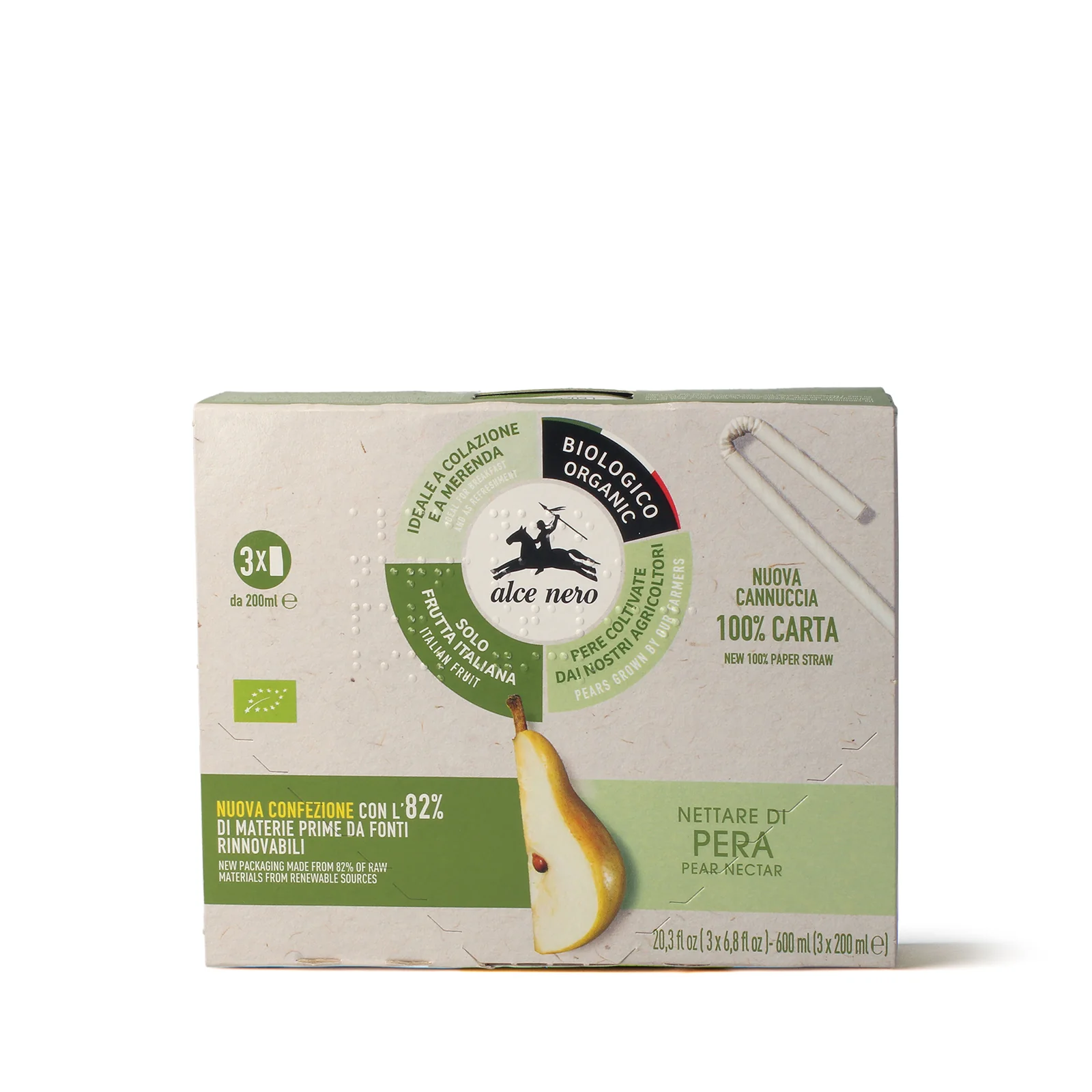 Image of Nettare di pera biologico - 3 brik