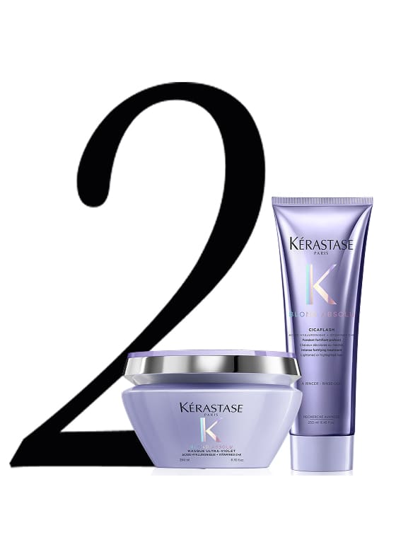 Il secondo step, &ldquo;trattare&rdquo;, con la Masque Ultra-Violet e Cicaflash.