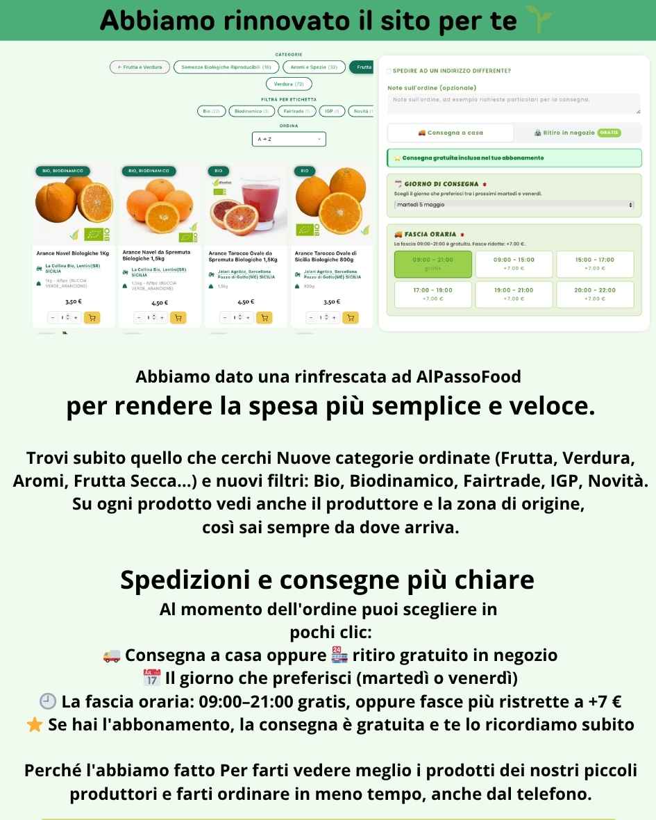 Novità di Alpasso