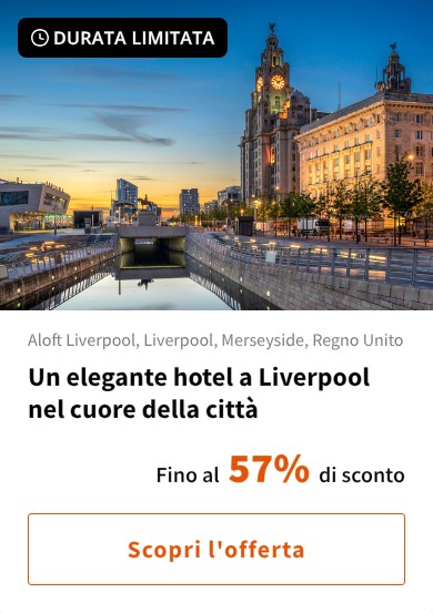 Un elegante hotel a Liverpool nel cuore della città