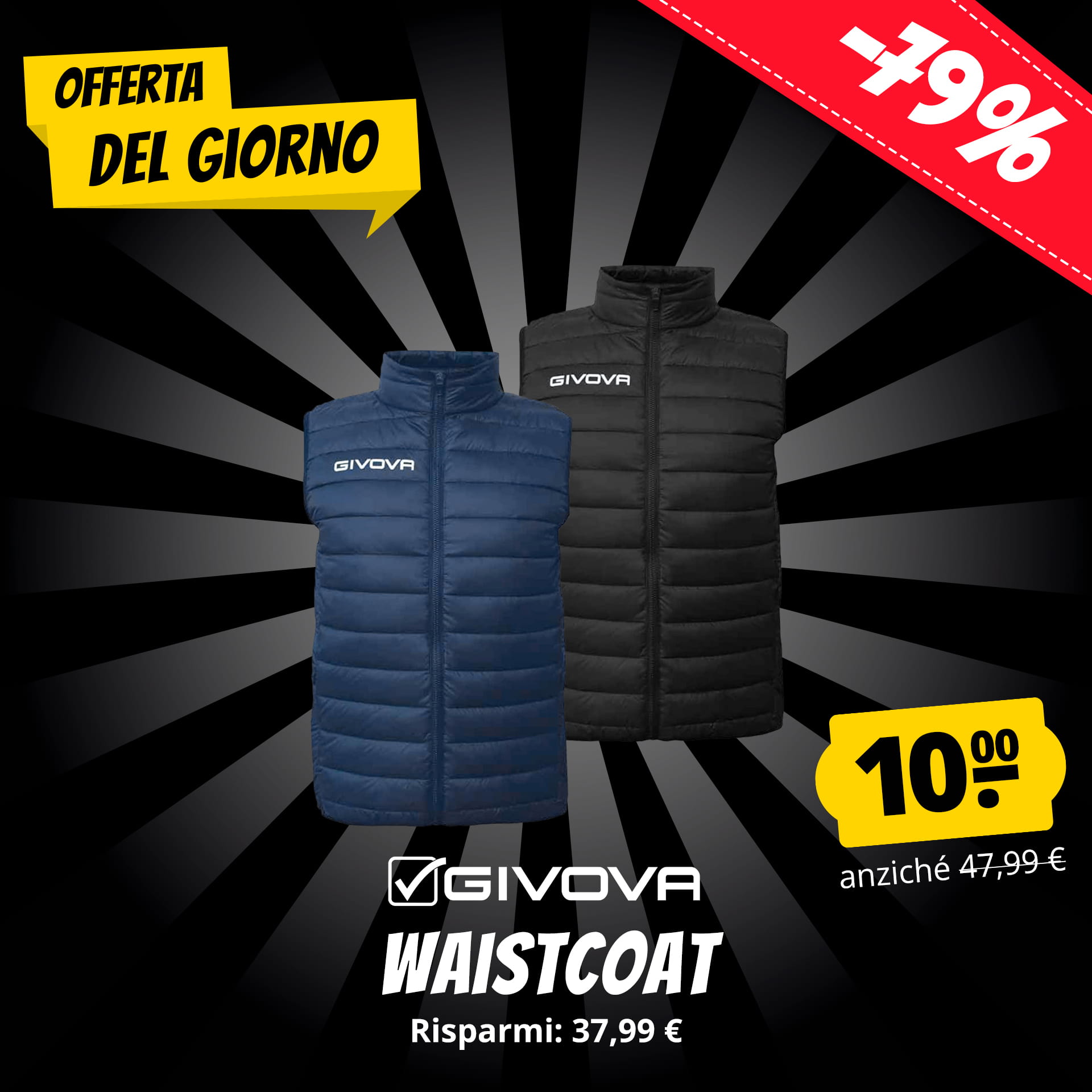 givova smanicato sportivo