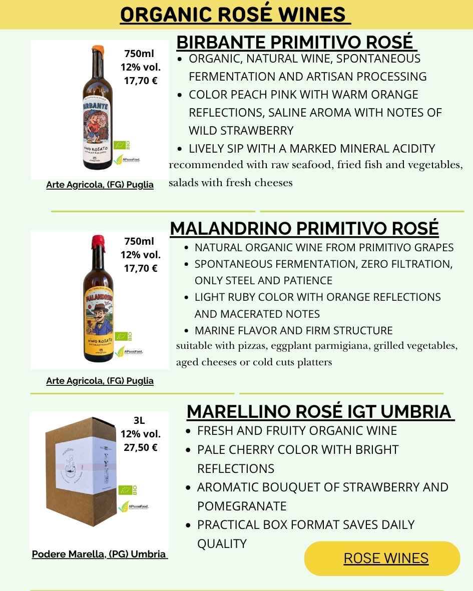 rosé wines