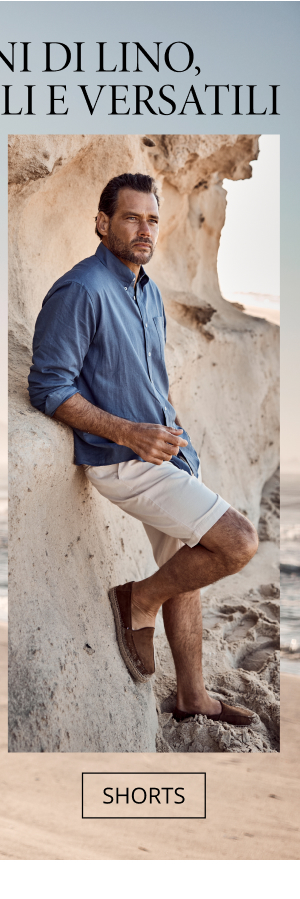 Shorts di lino
