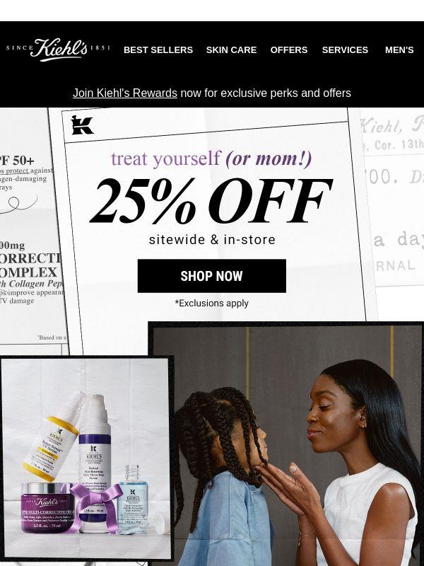 25% OFF + 6 Free Gifts (Get it by Mother's Day w/2-Day Shipping)!