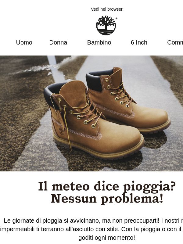 Giornate piovose in arrivo? Ci pensiamo noi a ripararti 🌧