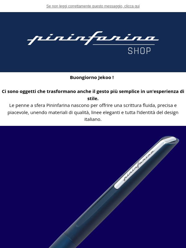 Penne a Sfera -15% - Una esperienza di stile