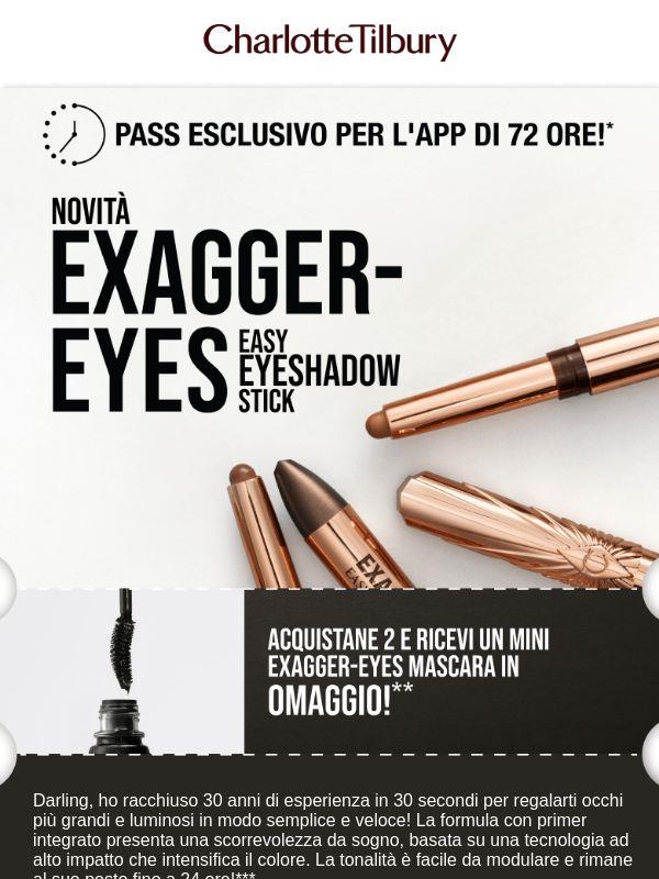 Il tuo pass esclusivo di 72 ore è qui! ✨