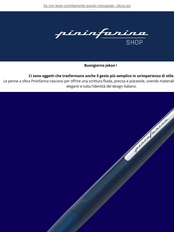 Penne a Sfera -15% - Una esperienza di stile