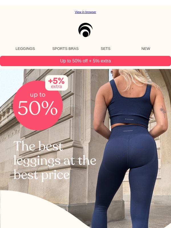 Get your favourite leggings! 🌅