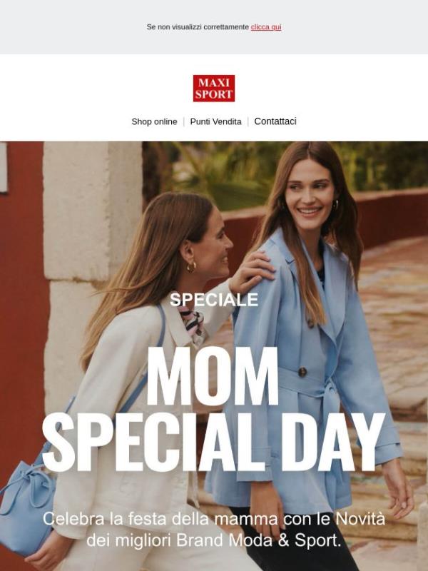 🎁 Festa della Mamma: idee regalo Moda & Sport perfette per lei