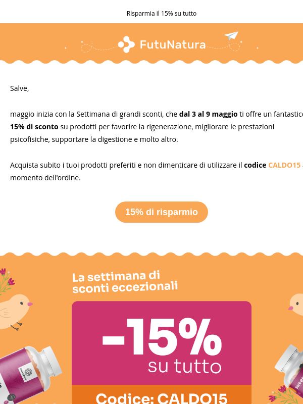 Offerta primaverile 🤸🏼‍♂️