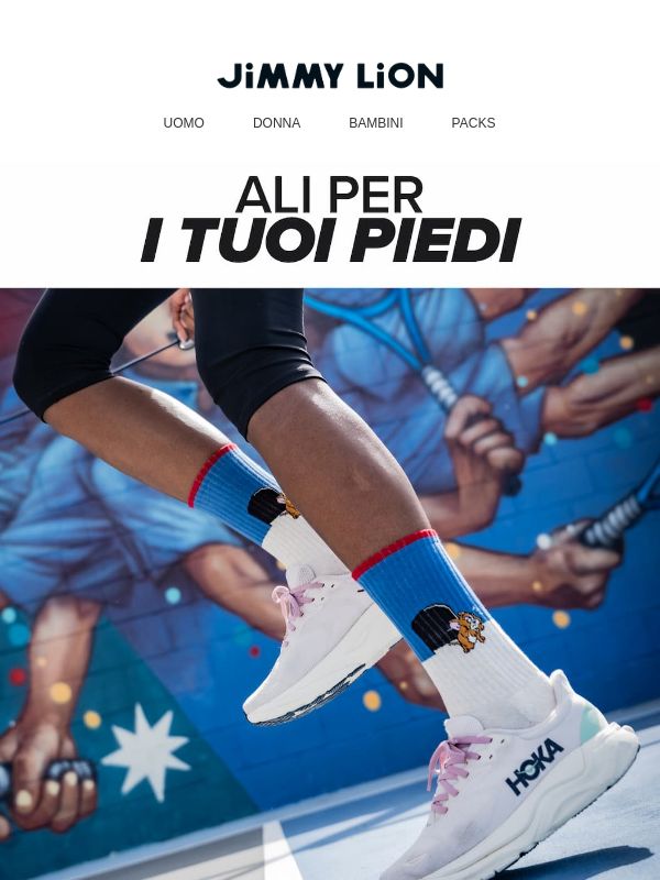 Calzini che non ti abbandonano 🏃