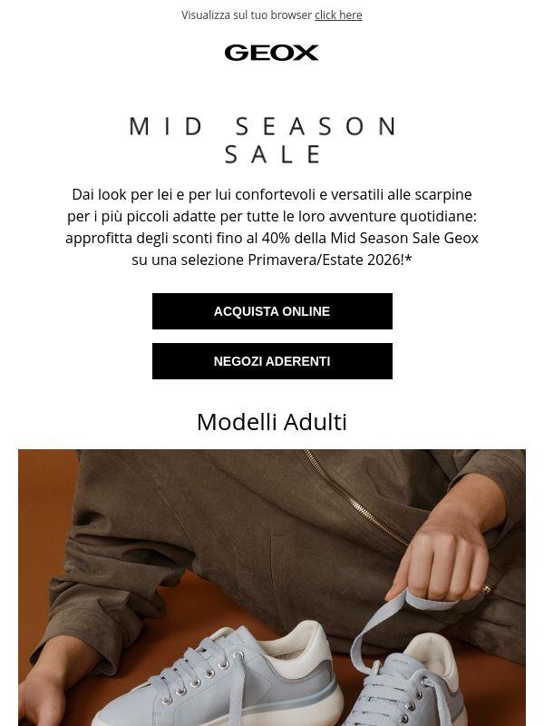 Sconti Geox fino al 40% ancora attivi 👀
