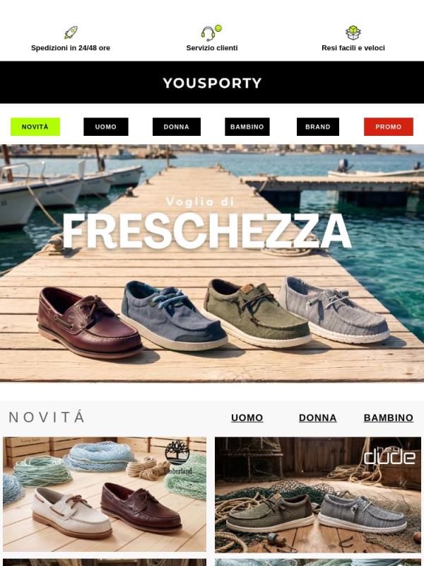 VOGLIA DI FRESCHEZZA su YOUSPORTY