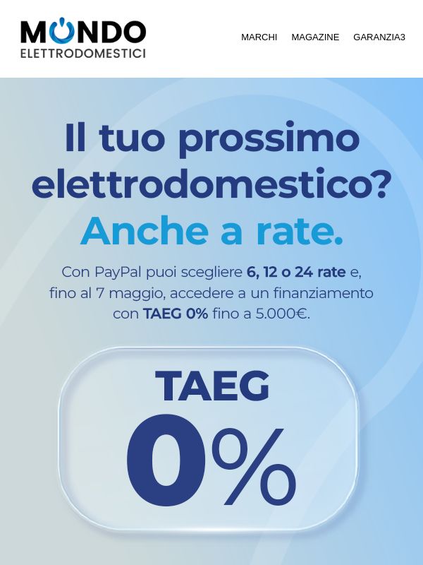 Pagalo a rate ad un prezzo piccolissimo 🤏🏻