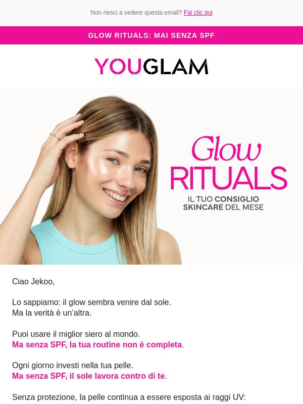 Glow Rituals: Il tuo consiglio del mese ✨