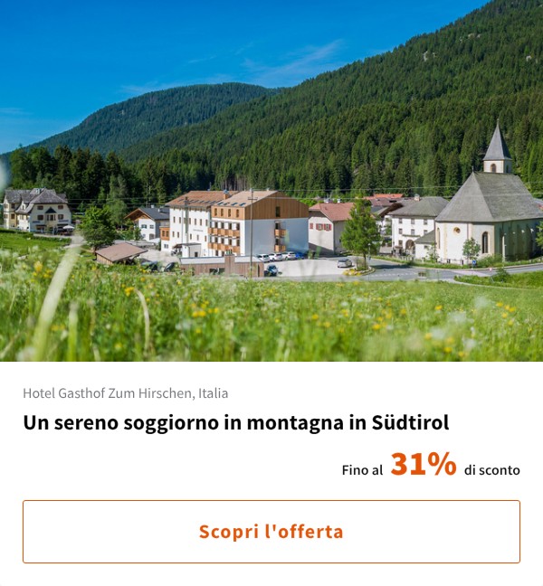 Un sereno soggiorno in montagna in Südtirol